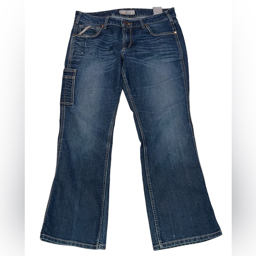 Ariat Dark Wash Blue Boot Cut Jeans
